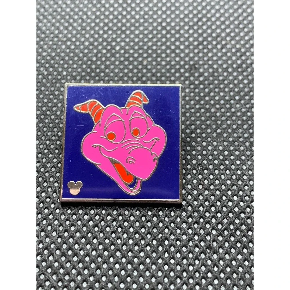 2011 Colorful Figment Disney Trading pin Hidden Mickey Purple and Pink
